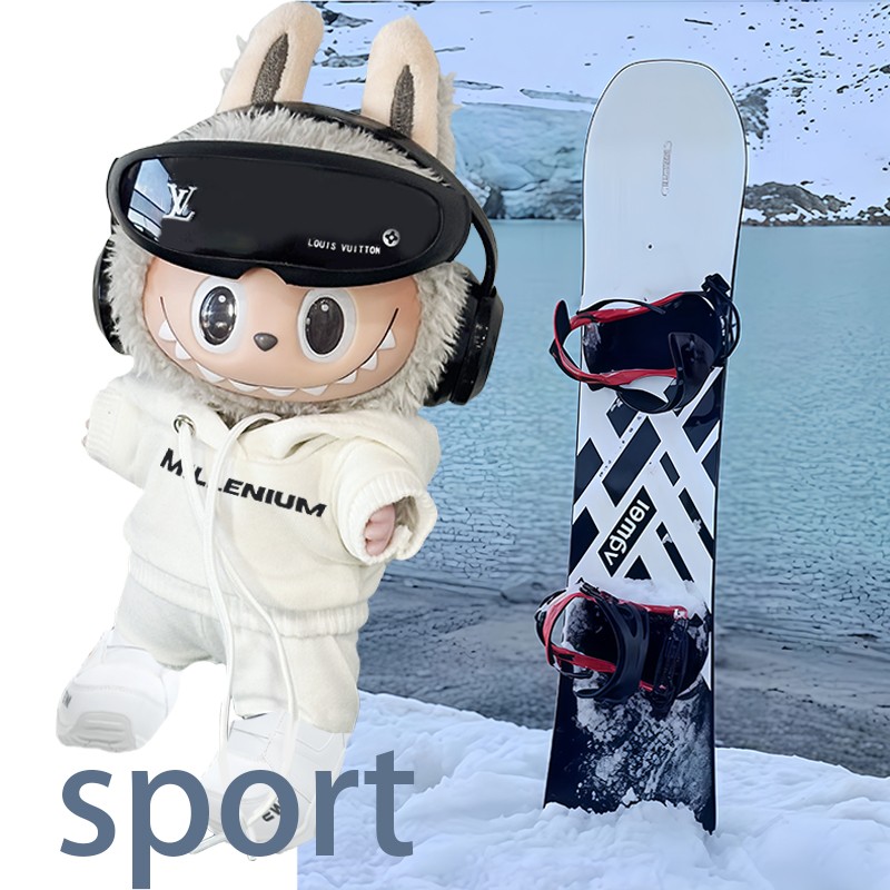 Brand New Original Design: Labubu Ski Set Available in Stock, Fast Shipping