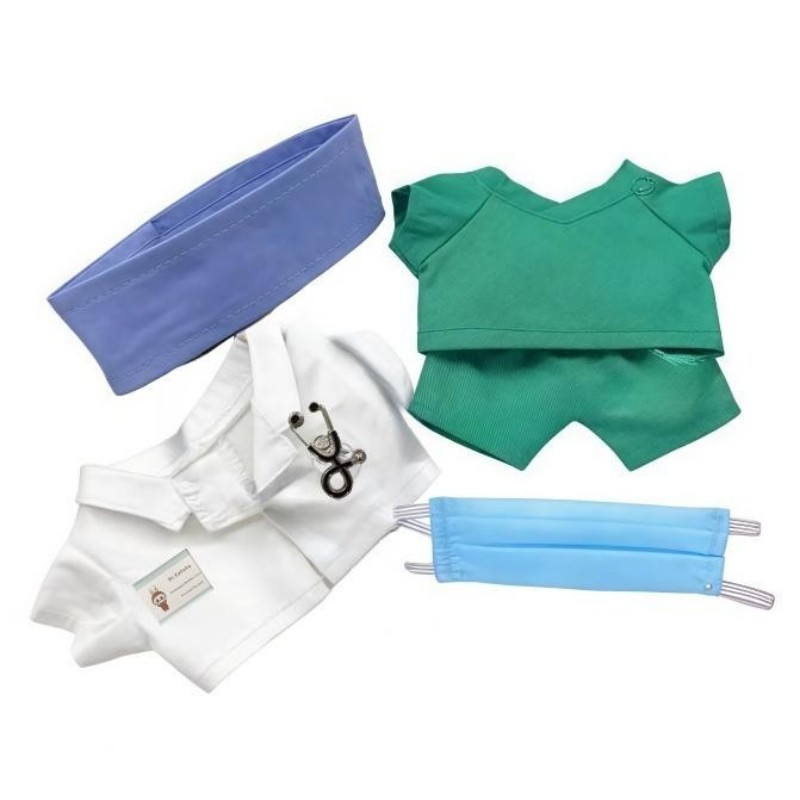 Labubu transforms into a little doctor. Let Dr. Labubu take care of you!